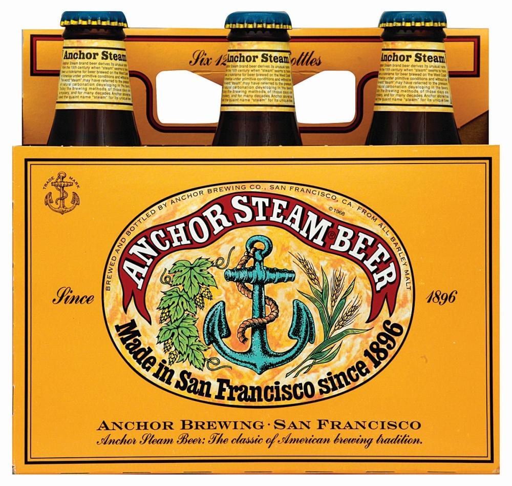 Anchor Steam 6 Pack Bottles