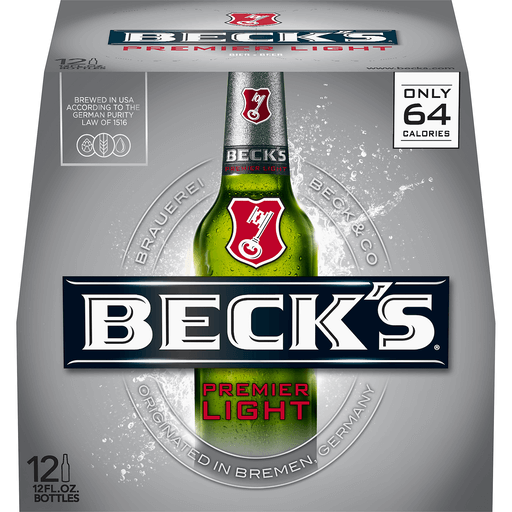 Beck's Light 12 Pack Bottles