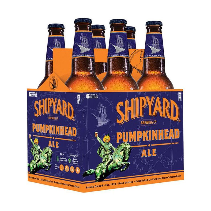 Shipyard Pumpkin Head 6 Pack Bottles