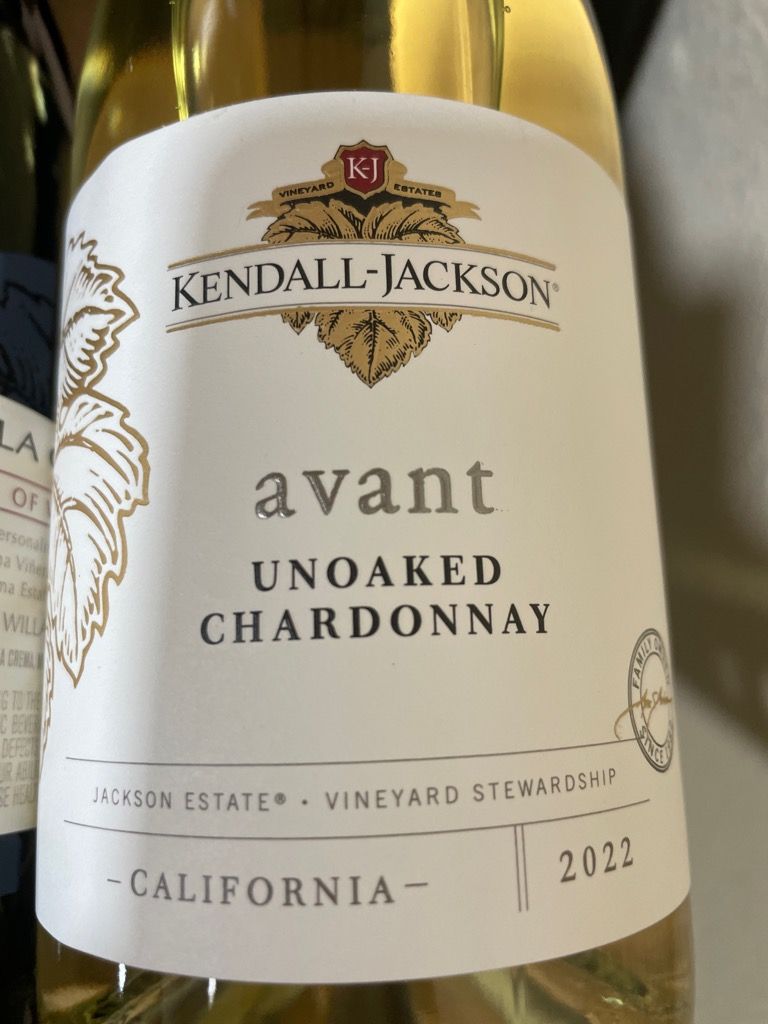 Kendall Jackson Avant No Oak Chardonnay