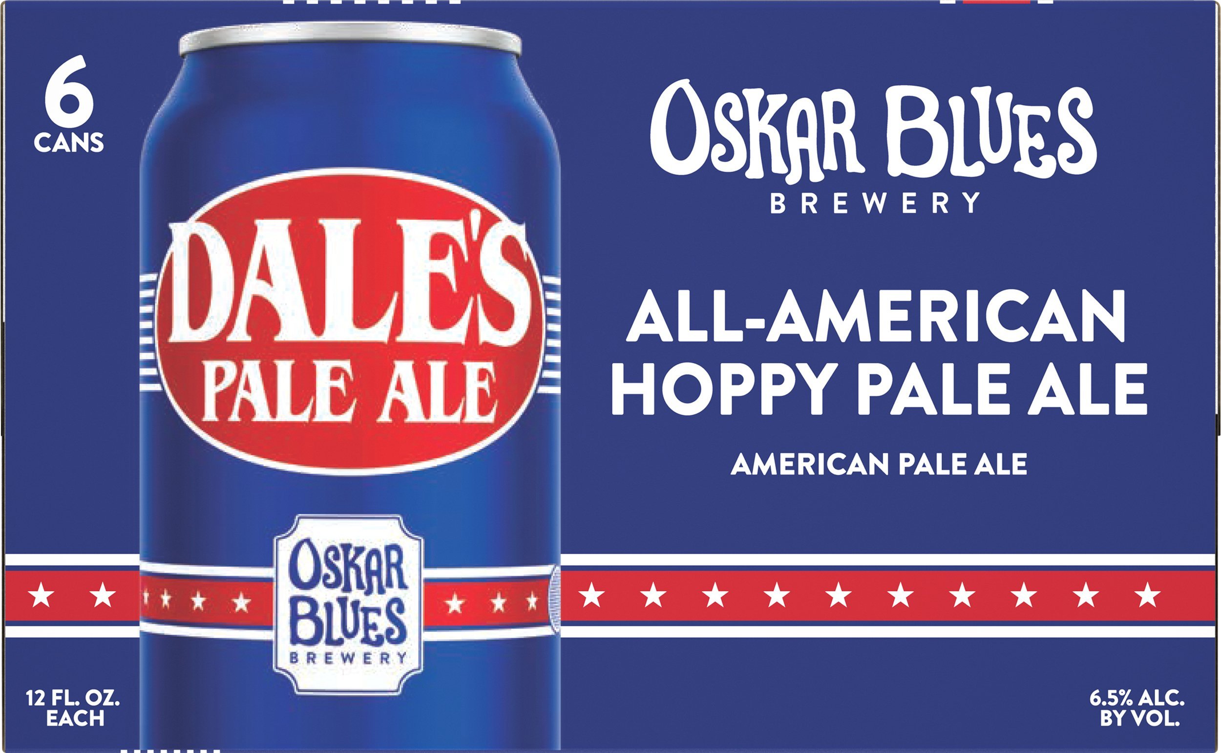 Oskar Blues Dale's Pale Ale 6 Pack Cans