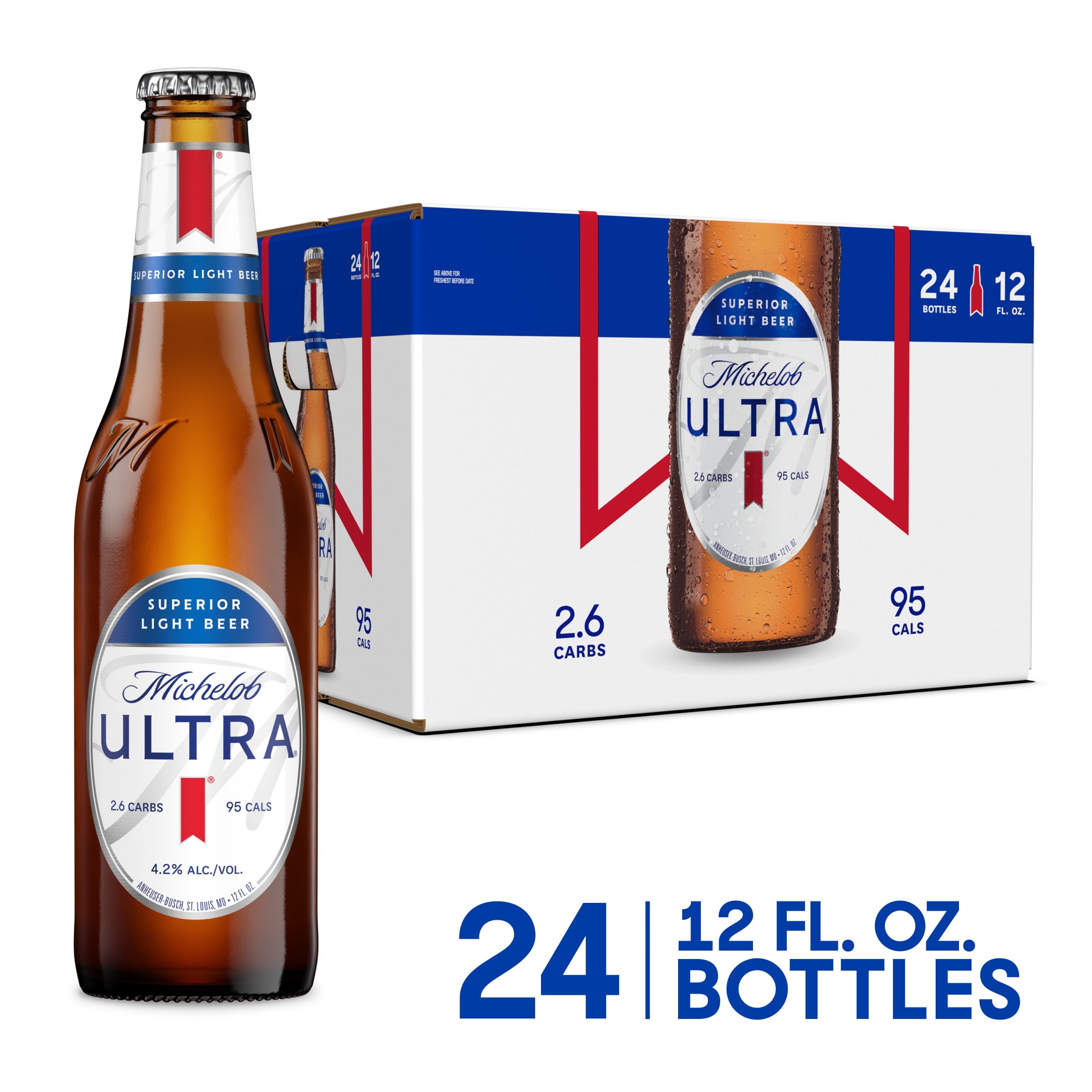 Michelob Ultra 24 Pack Bottles