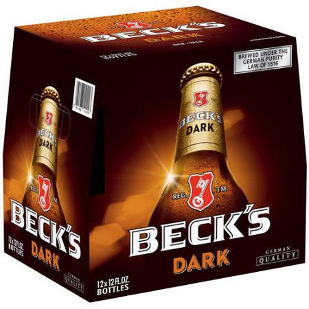 Beck's Dark 12 Pack Bottles