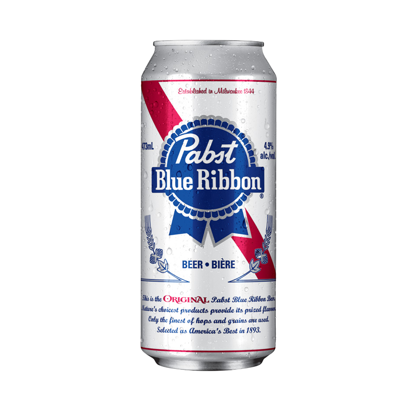 Pabst Blue Ribbon Can