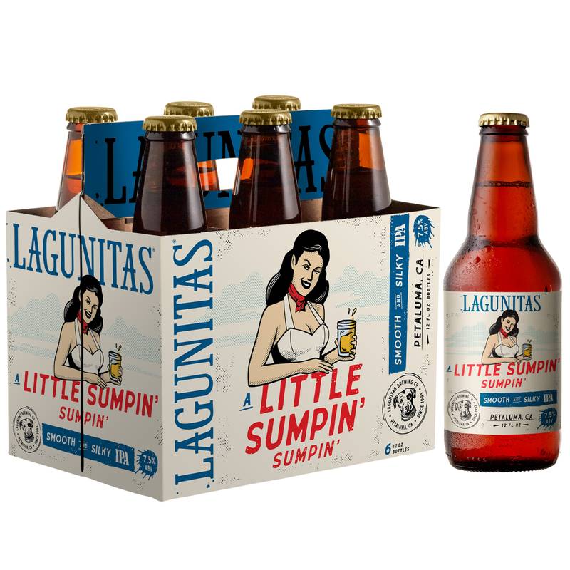 Lagunitas Little Sumpin IPA 6 Pack Bottles