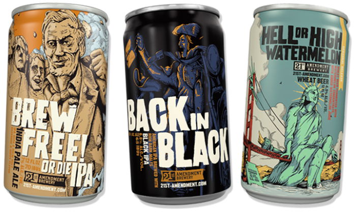 21st Amendment Bitterramer 6 Pack Cans