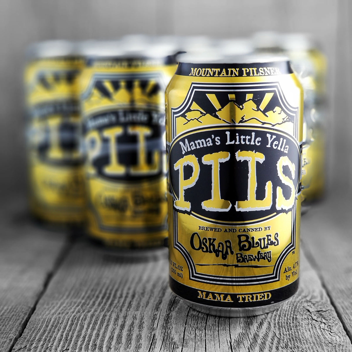 Oskar Blues Mama Yella Plis 6 Pack Cans