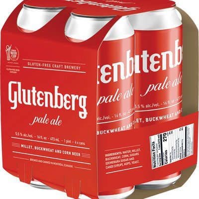 Glutenberg American Ale 4 Pack Cans