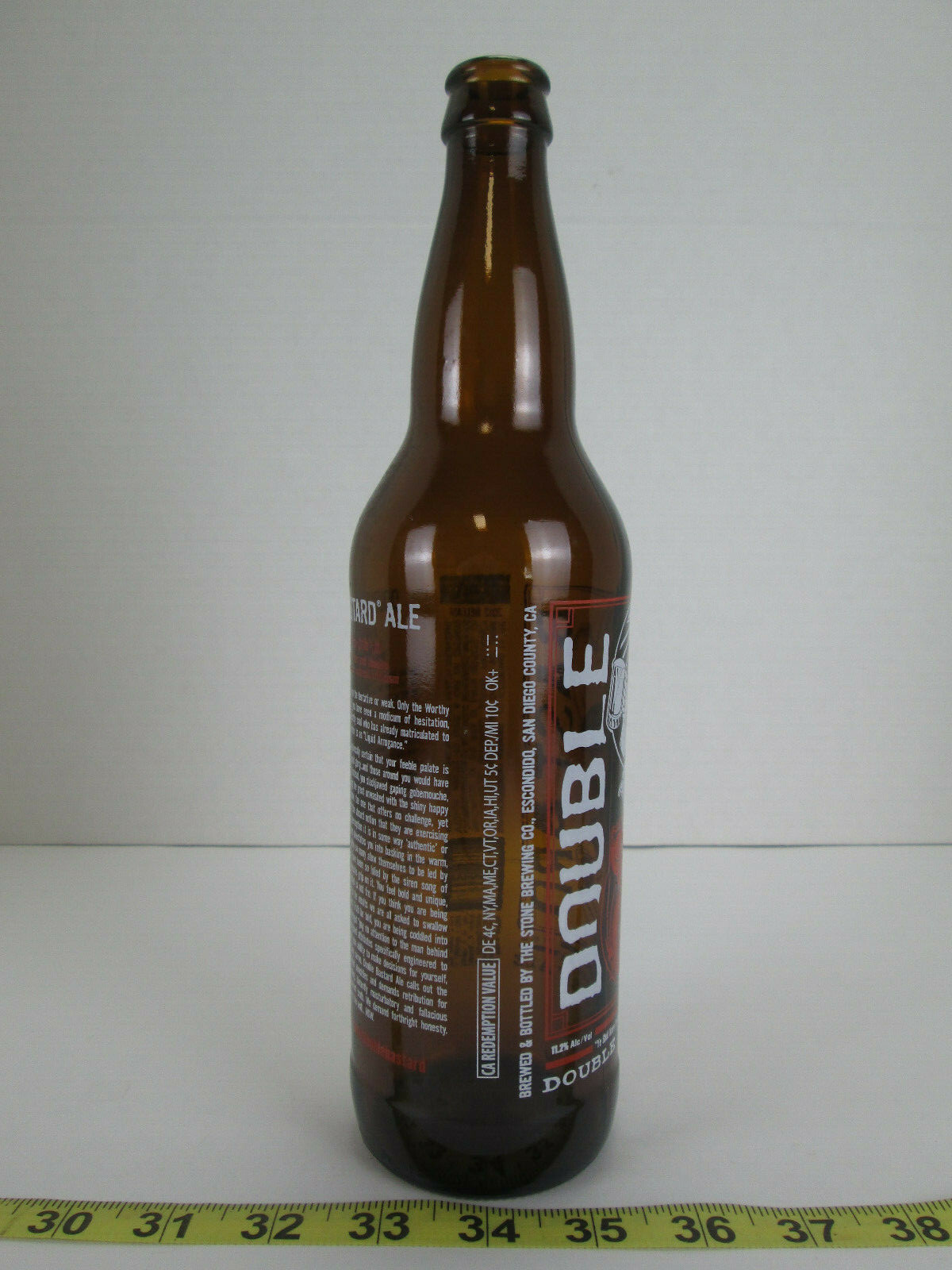 Stone Double Bastard Ale Bottle