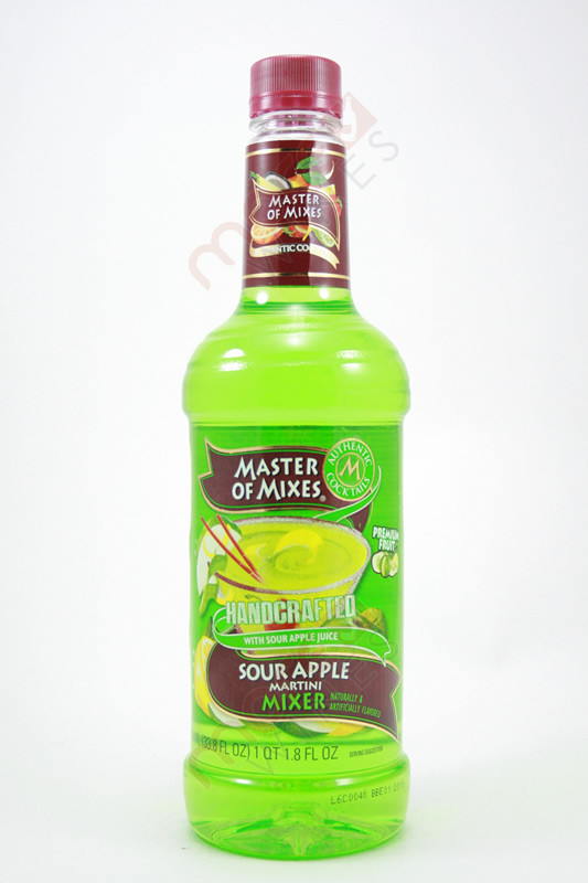 Master Of Mixer Sour Apple Martini
