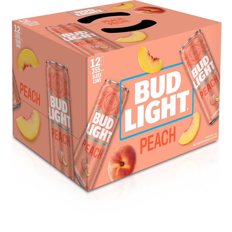 Bud Light-Lem/Cran/Wat/Peach 12 Pack Cans