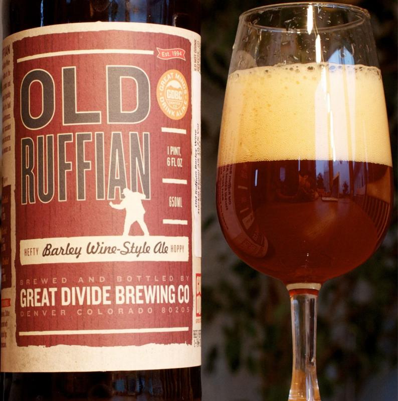 Great Devide Old Ruffin Barley Bottle