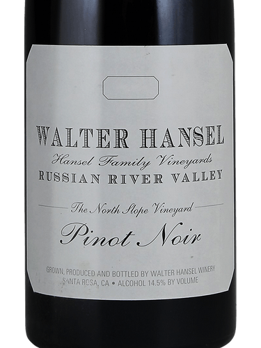 Walter Hansel R R North Slope Pinot Noir