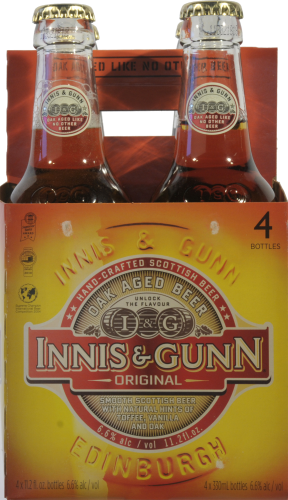Innis And Gunn Ir Sct/Rare Oak Pa 4 Pack Bottles