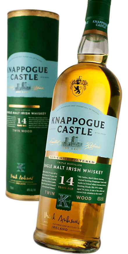 Knappogue Castle 14 Years Singlem Irish Whiskey