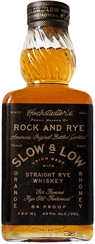 Hochstadter Slow And Low Rye Whiskey