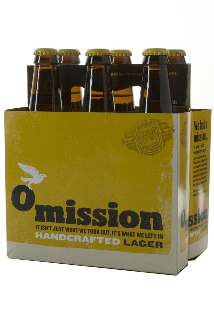 Widmer Omission Lager 6 Pack Bottles