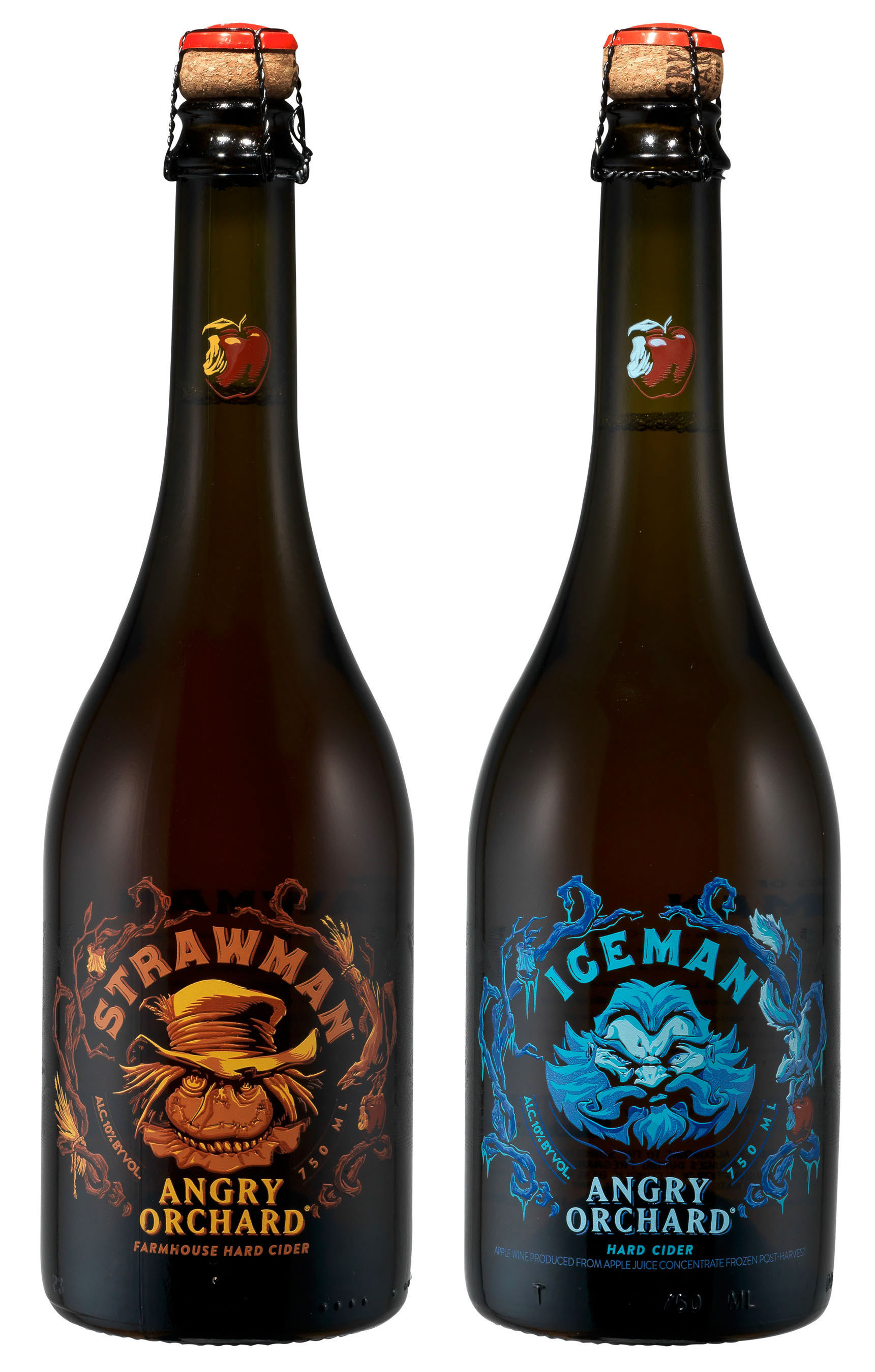 Angry Orch Strawman Bottles