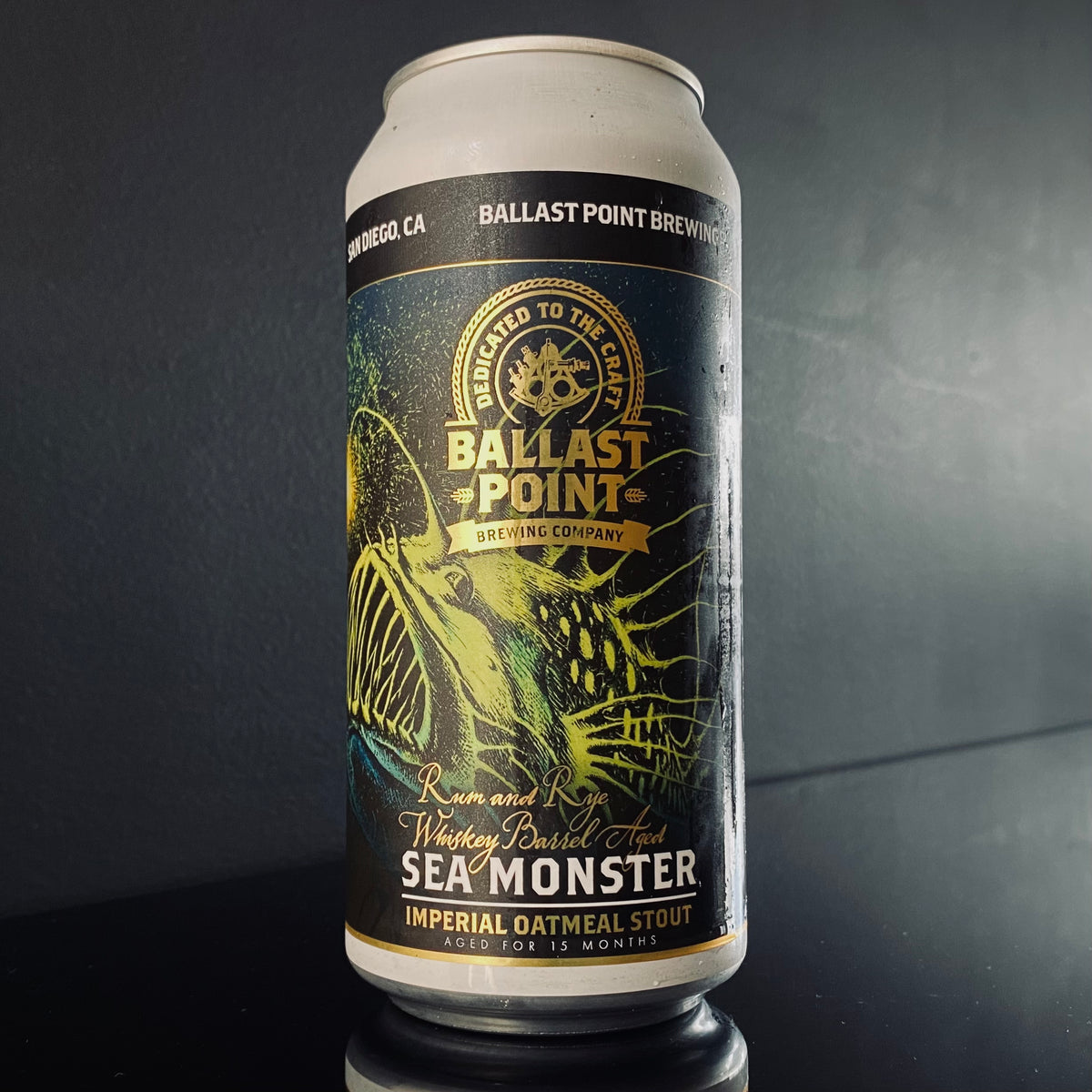 Ballast Pt Sea Monster/Vint Sea Bottle