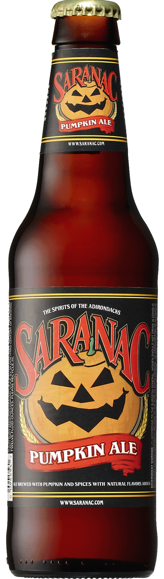 Saranac Pumpkin Bottle
