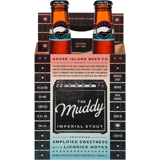 Goose Island The Muddy 4 Pack Bottles