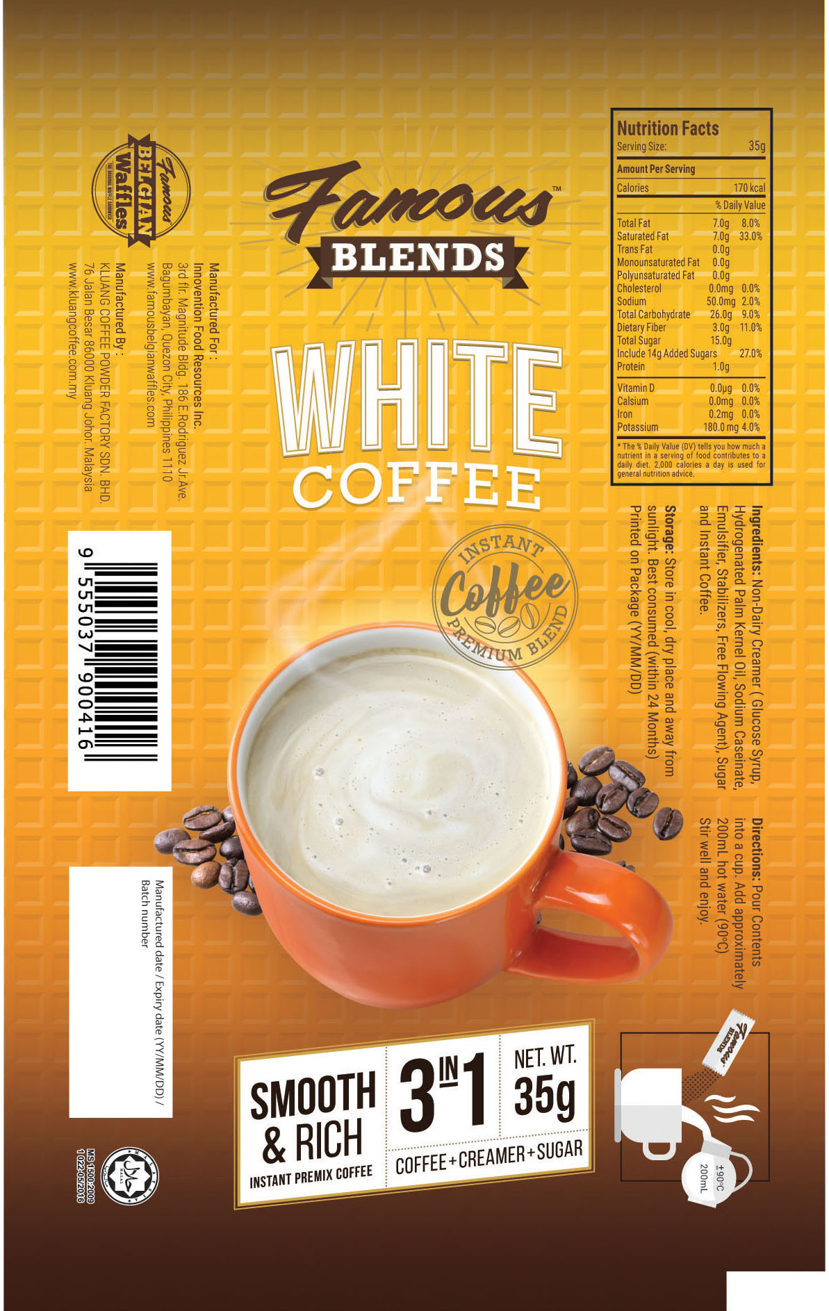 Famous Fill White Blend