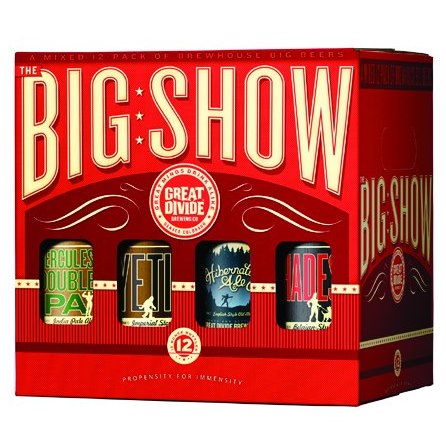 Great Devide Big Show Varity 12 Pack Bottle