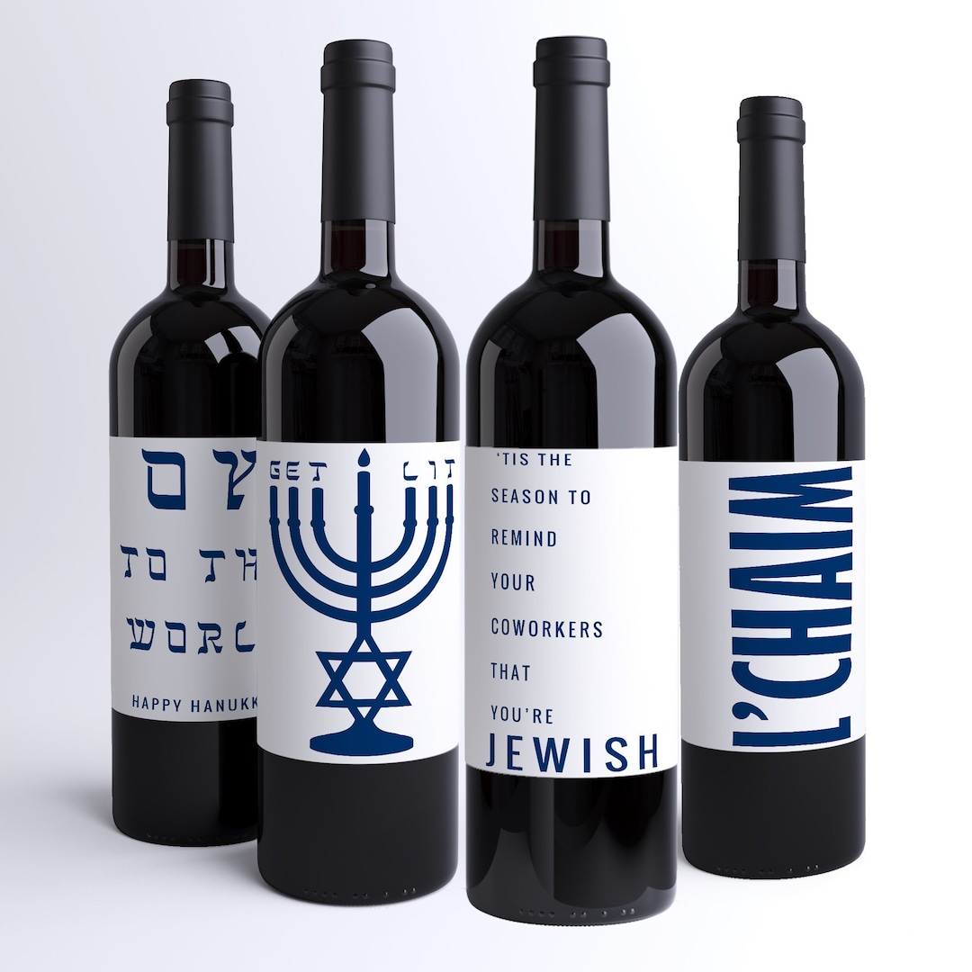 He'brew Hanukkah Chanukah 4 Pack Bottles