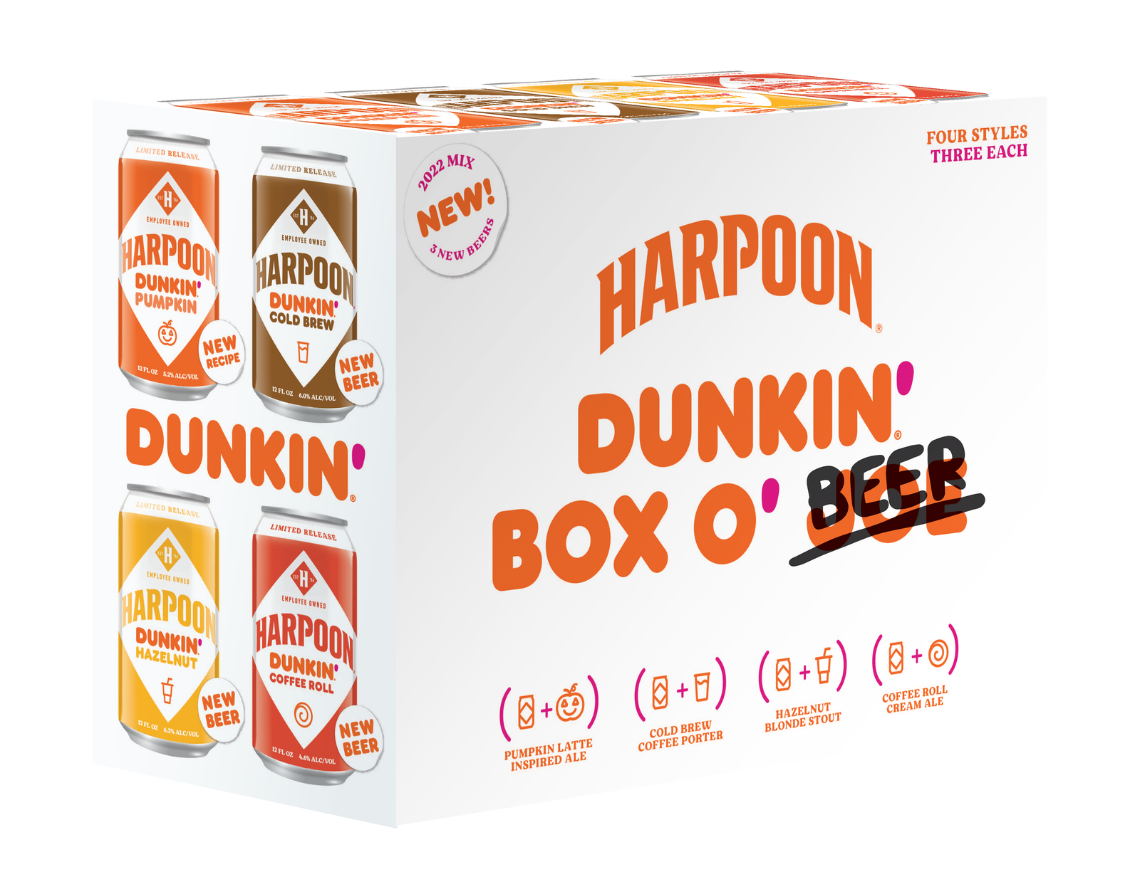 Harpoon Ff/Oct/Win/Sum/Mango 12 Pack Cans