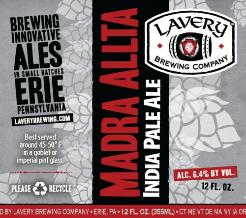 Lavery Madra Allta IPA 4 Pack Bottles