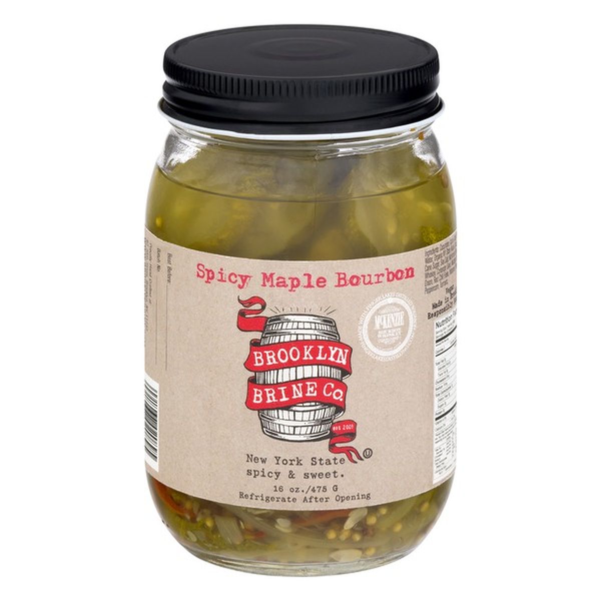 Brooklyn Brine Co Spicy Maple Bbn Pickl