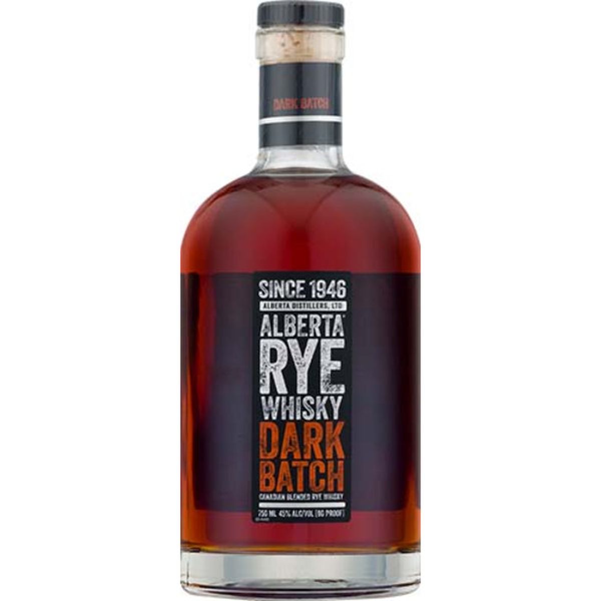 Alberta Dark Batch Whiskey Rye