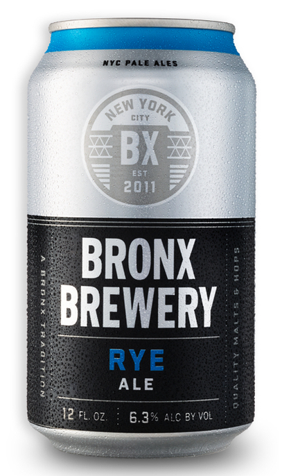 Bronx Brew Rye Pale Ale 4 Pack Cans