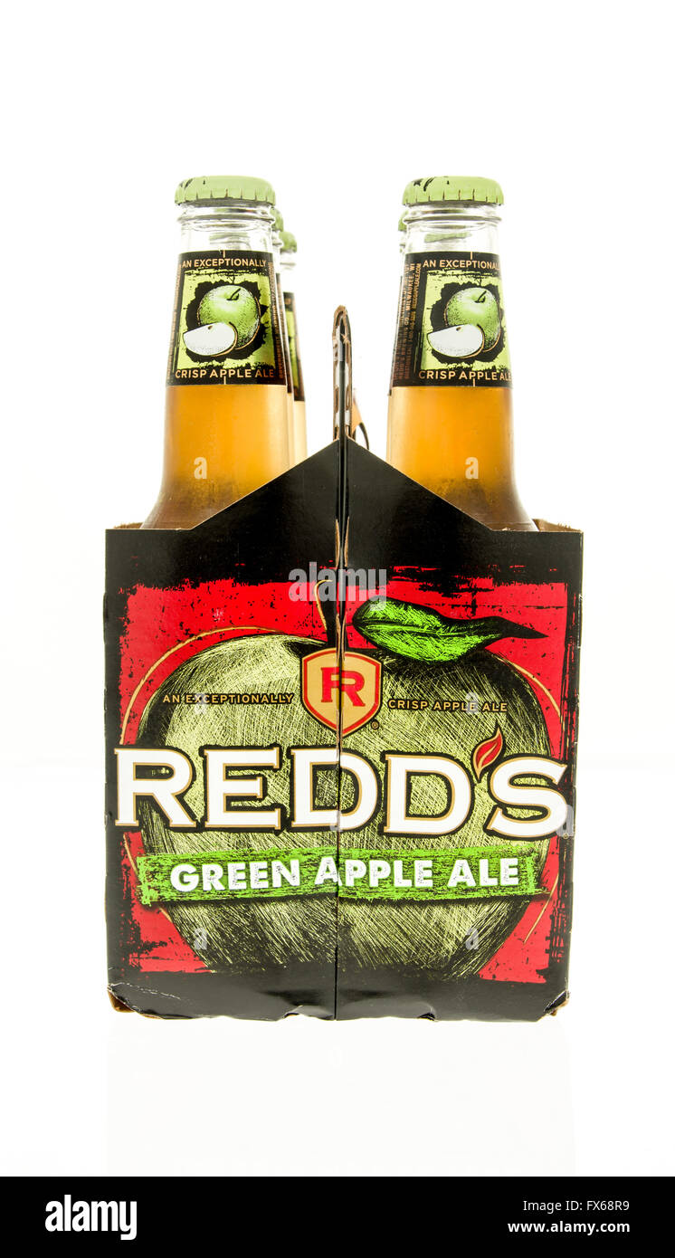 Redd's Green Apple Ale 6 Pack Bottles
