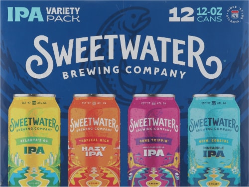 Sweet Water Brew IPA 12 Pack Cans