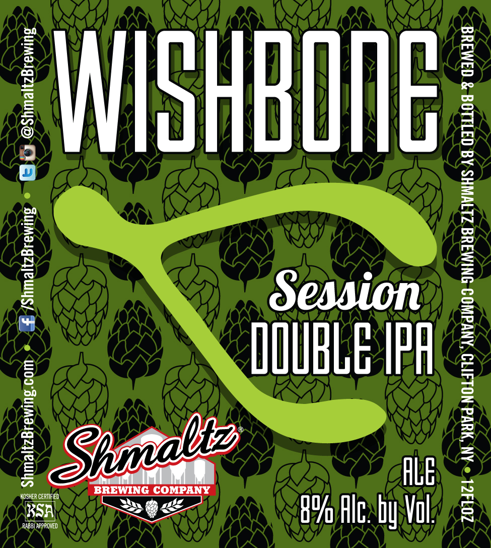 He'brew Wishbone Double IPA 4 Pack Bottles