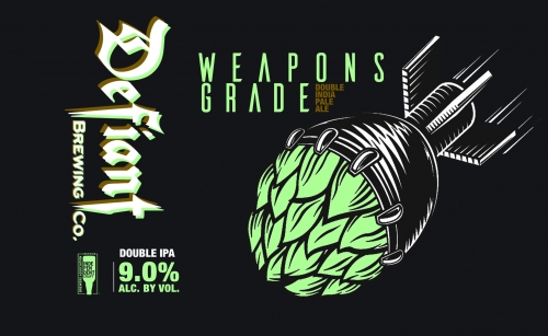 Defiant Brew Weapon Grade 4 Pack Bottles
