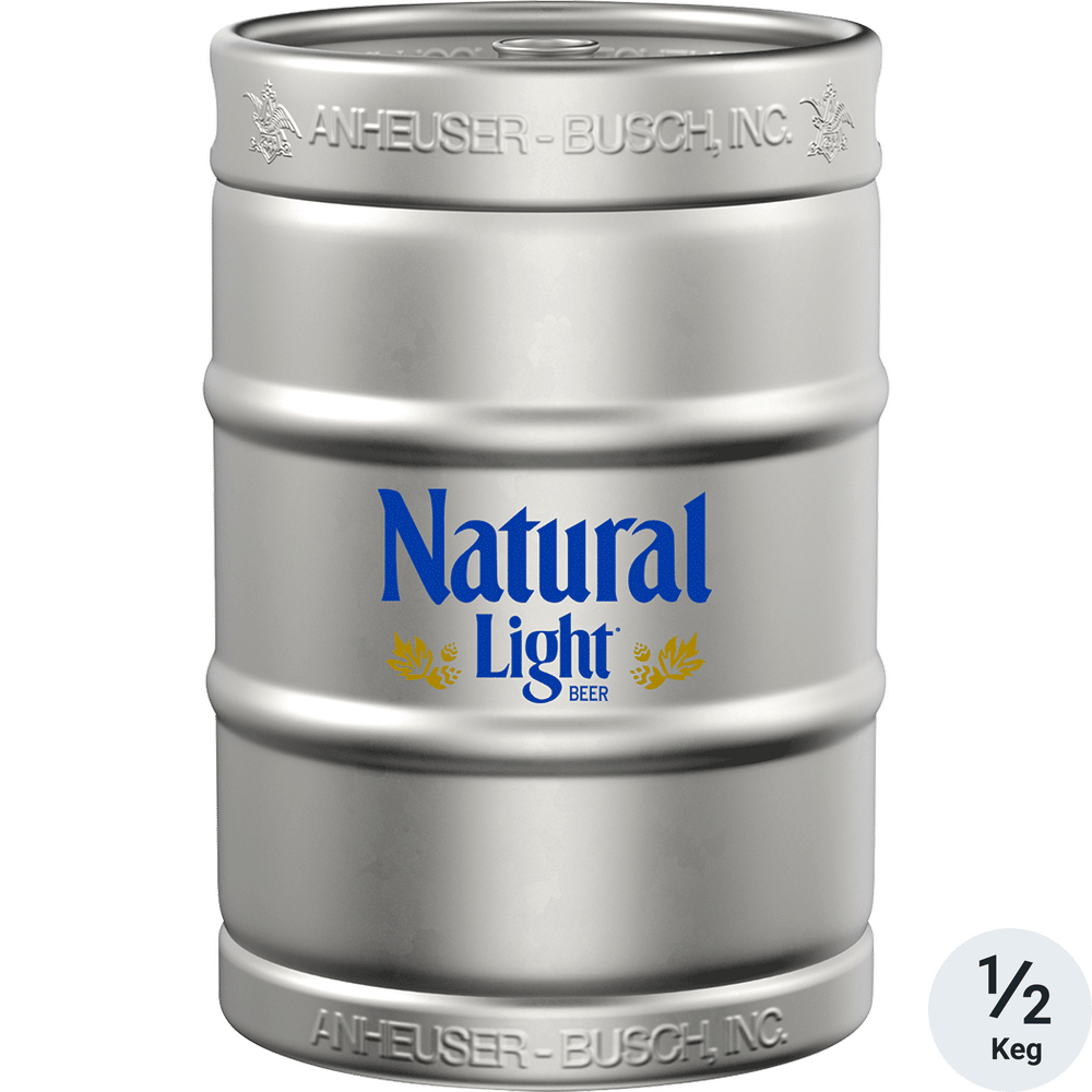 Natural Light 1/2 Keg
