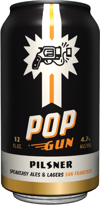 S/E Pop Gun Pilsner 6 Pack Cans