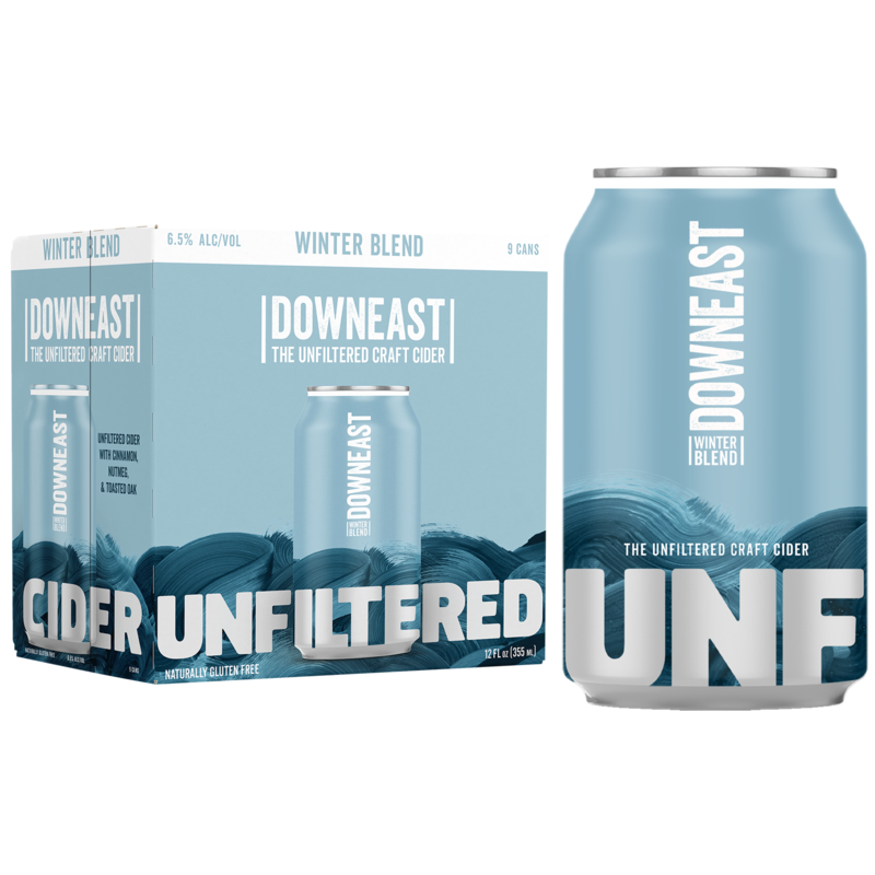 Downeast Cider Winter Blend 4 Pack Cans