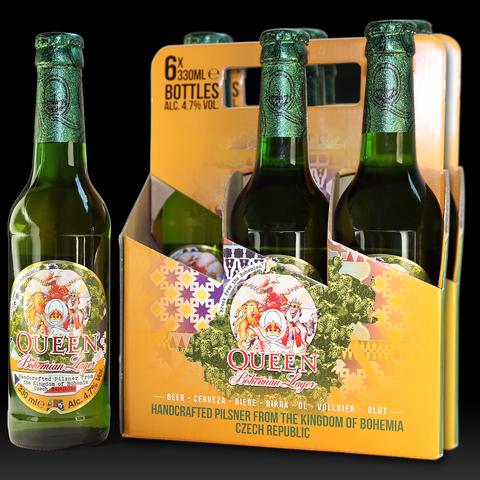 Queen Bohemian 6 Pack Bottles