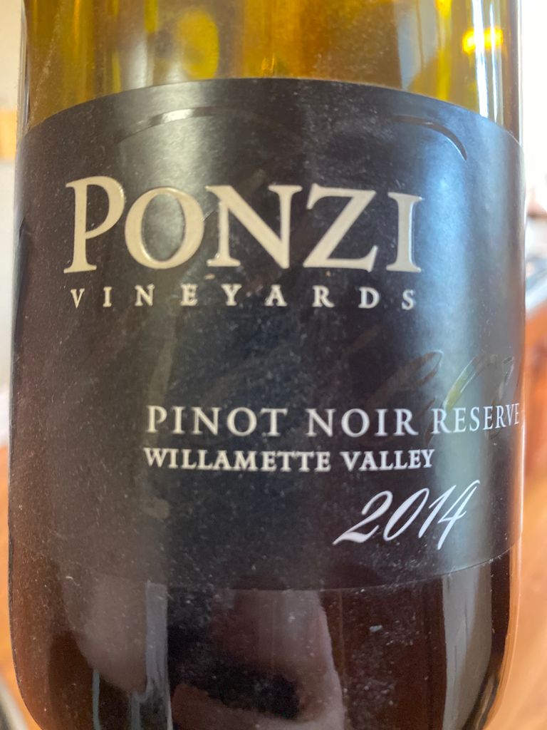 Ponzi Willamette Valley Reserve Pinot Noir