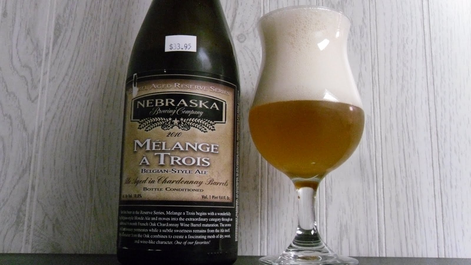 Nebraska Melange A Trois Bottle
