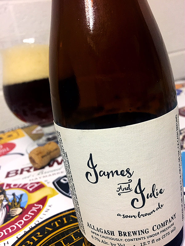 Allagash James And Julie Bottle