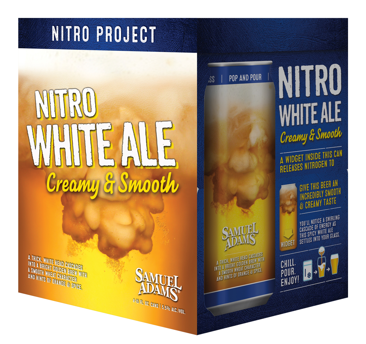 Sa Nitro White Ale 4 Pack Cans