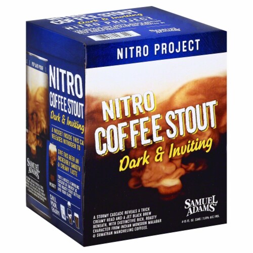 Sa Nitro Coffee Stout 4 Pack Cans