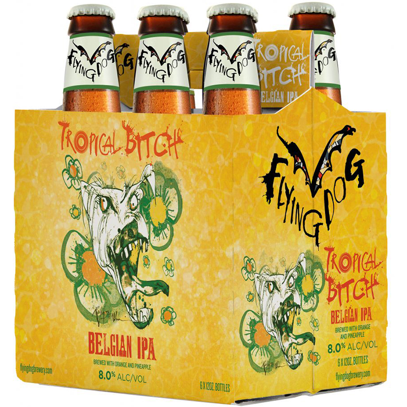 Flying Dog Trpcl Bitch/K9 Wntr 6 Pack Bottles