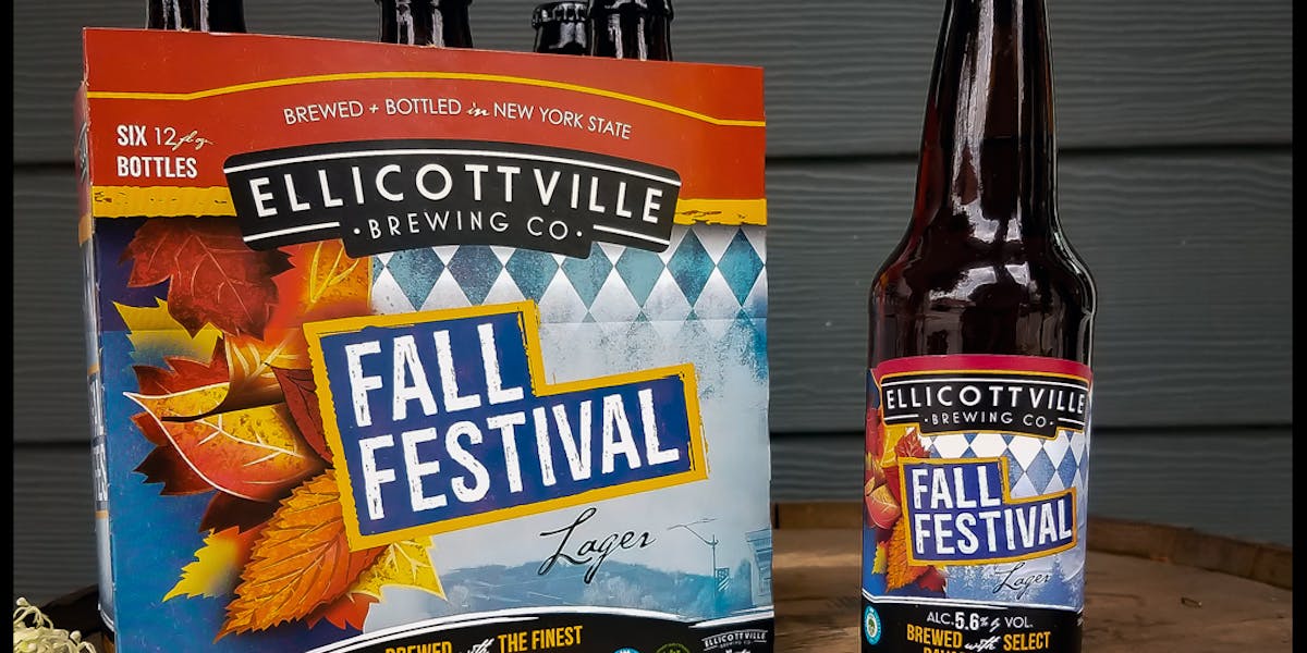 Ellicottville Bld Org/Fall Fest 6 Pack Bottles