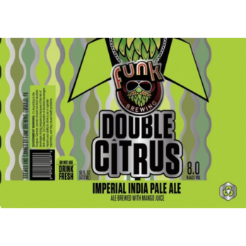 Funk Brew Double Citrus IPA 4 Pack Cans