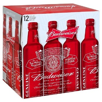 Bud Alum 12 Pack Bottles